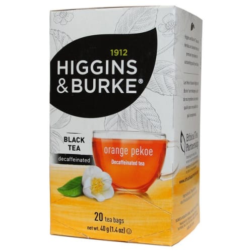 Higgins & Burke Decaffeinated Black Tea, Orange Pekoe